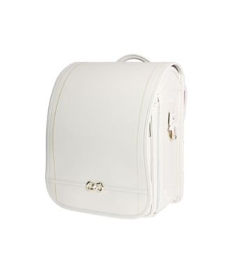 ＜ハネッセル(Baby&Kids)＞６０８【送料無料】【２０２７年３月中旬以降届】ハネッセル（Ｒ）ＧＩＲＬ　エレガンスバッグ　ルミナス　ホワイト